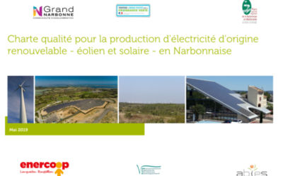 Charte qualité Energies Renouvelables de la Narbonnaise en Méditerranée